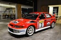 本格カレーショップもOPEN！　三菱本社ショールームにてWRCに参戦した本物のランエボVIに会える「WRC展」開催中！
