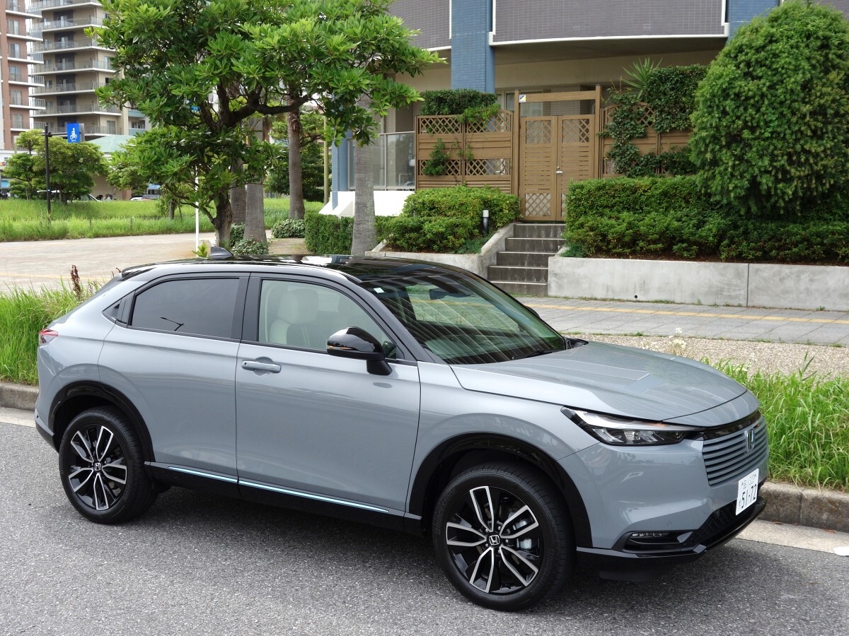 ホンダ「ヴェゼル」がマイナーチェンジ、静粛性、乗り心地、安全性能が大幅に向上