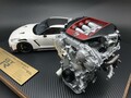 日産GT-R NISMO MY20を忠実に再現！　精巧なエンジンモデル＆ミニチュアカーセットの予約受注開始