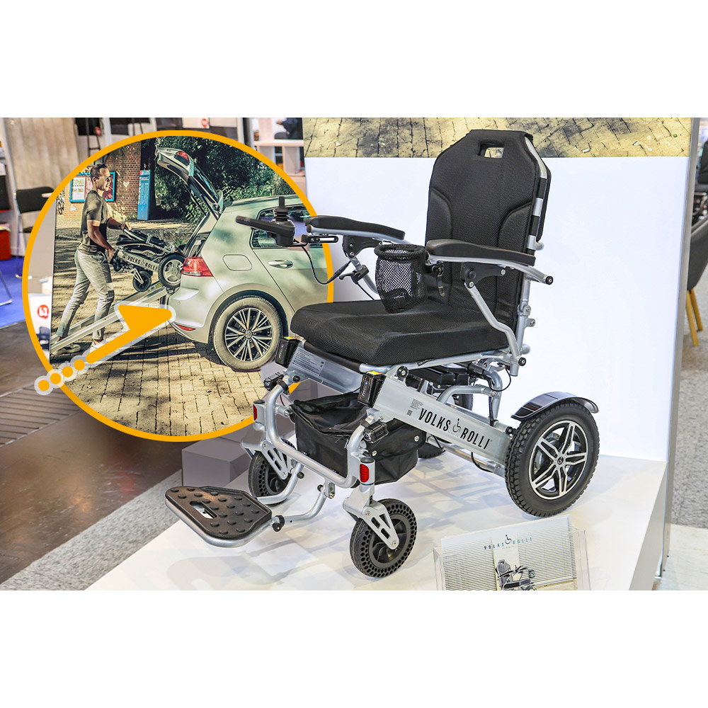 電動車椅子 コンパクトでハッチバックにも載せることができる「Fellerhoff MED TEC