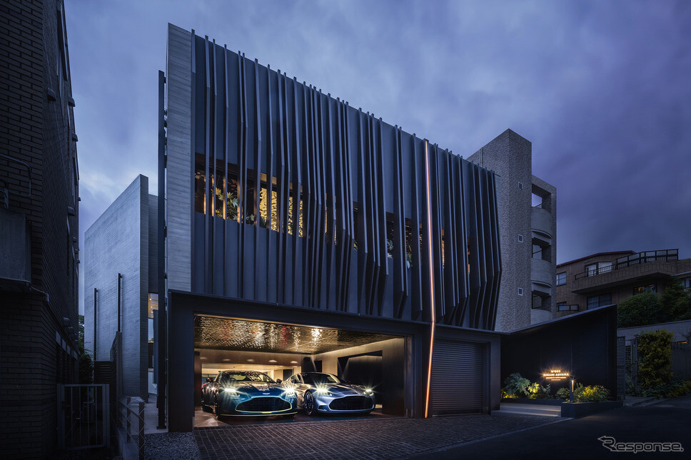 アストンマーティン、東京・南青山に4階建て超高級住宅…自動車ギャラリーも設置