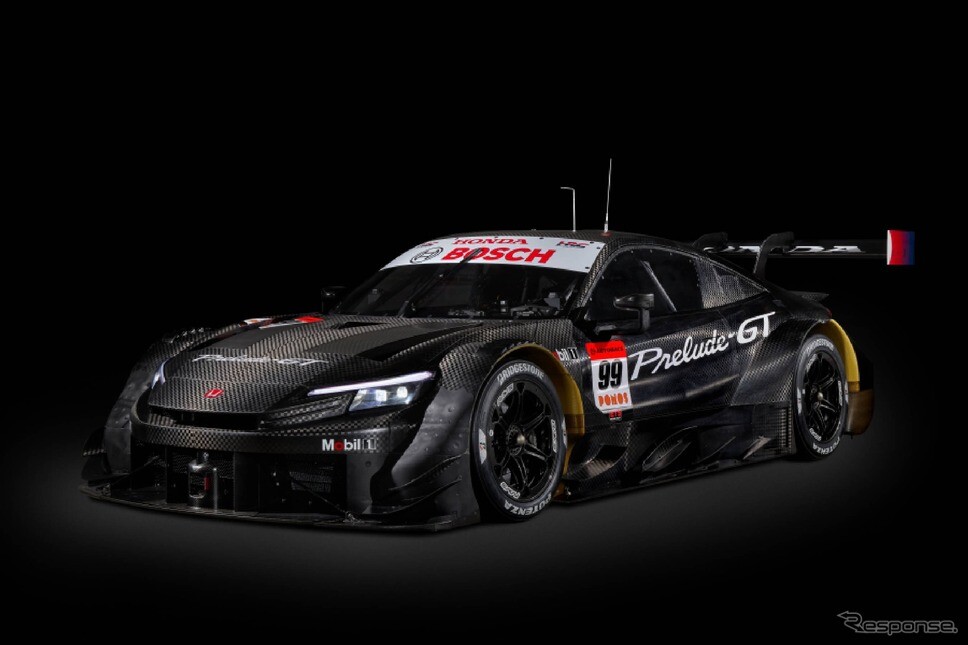 「かっこよすぎて悶える」ホンダ『プレリュード』レーシングカー公開！SNSでは「来年が楽しみ」と活躍に期待
