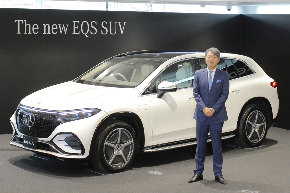 EV専売店、新たに東京に！ メルセデス・ベンツEQS SUV発売で、電動化を加速