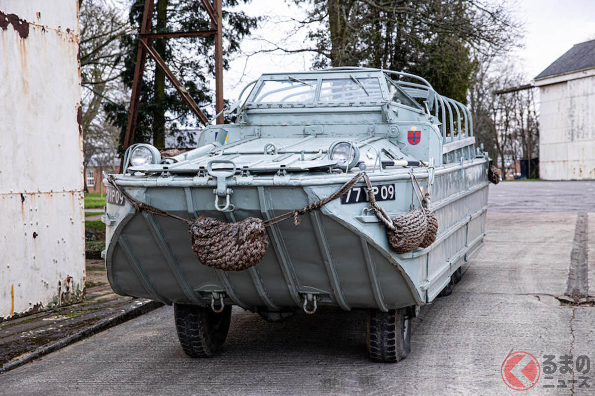 500万円で究極のアウトドア車両 公道も走行可能な水陸両用車 Dukw とは くるまのニュース 自動車情報サイト 新車 中古車 Carview