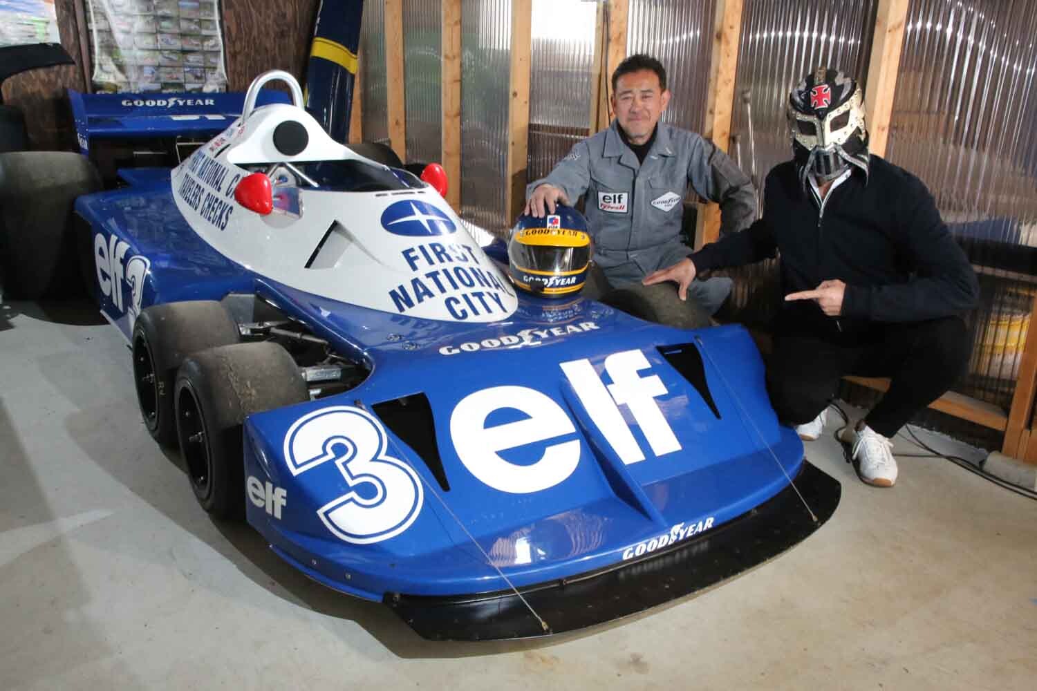 タミヤのプラモデルから採寸して1/1スケールの「ティレルP34」を製作【自動車変態列伝】
