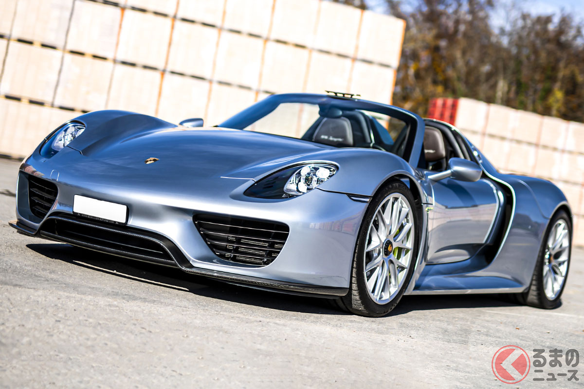 1億円が底値 ポルシェ 918スパイダー は今が買い時か くるまのニュース 自動車情報サイト 新車 中古車 Carview
