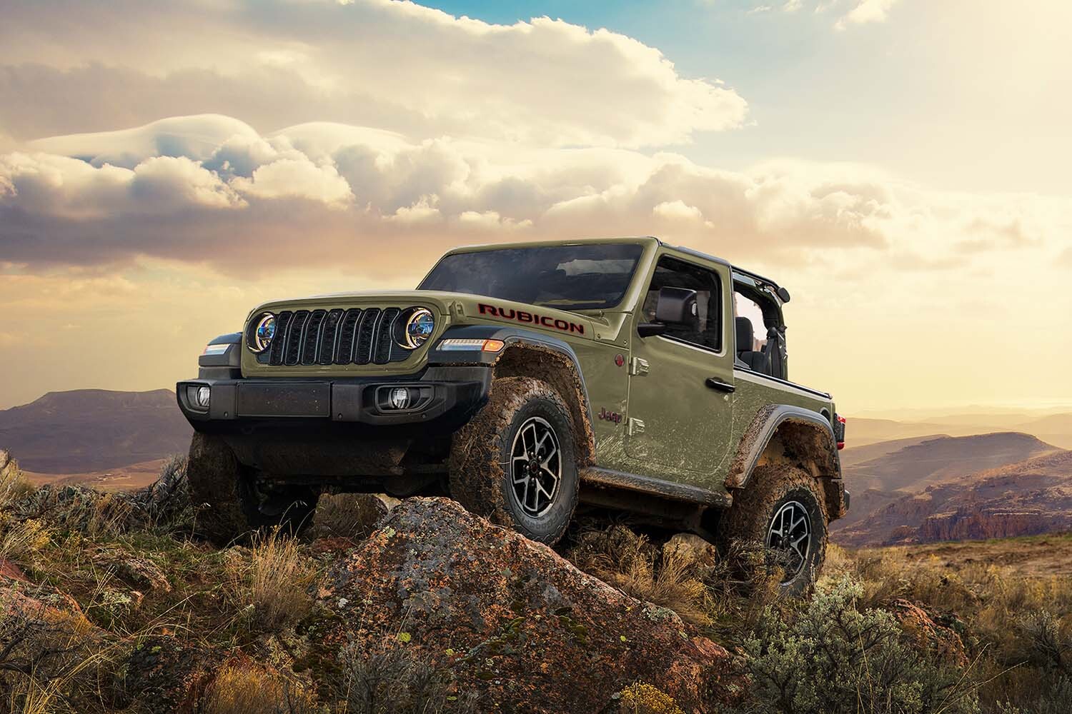 ミリタリー色あふれる2ドアのジープ「ラングラー ルビコン」限定車の特別色“’41”とは⁉︎