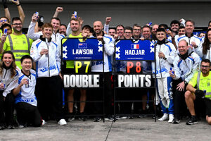 ローソンが1ストップを成功させ7位。最終周にあわや同士討ちのハジャー「追い抜こうとしてやりすぎた。僕のミス」