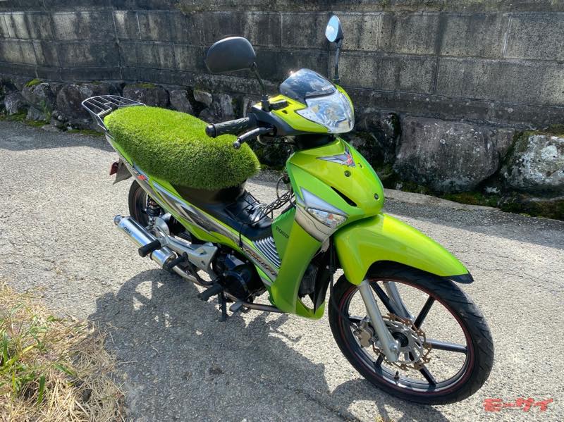 リアルに 草生える カスタムバイクとはこのこと バイク大好き造園会社代表が趣味と実益を兼ね製作 モーサイ 自動車情報サイト 新車 中古車 Carview
