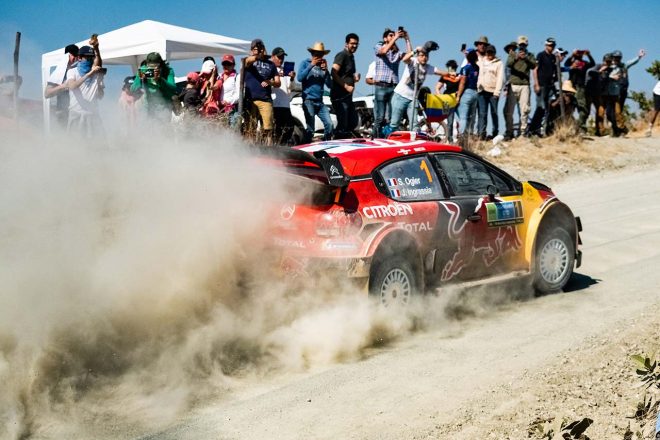 WRC：3戦連続表彰台で低迷抜けたシトロエン、「オジエの才能をあらためて見せつけられた」