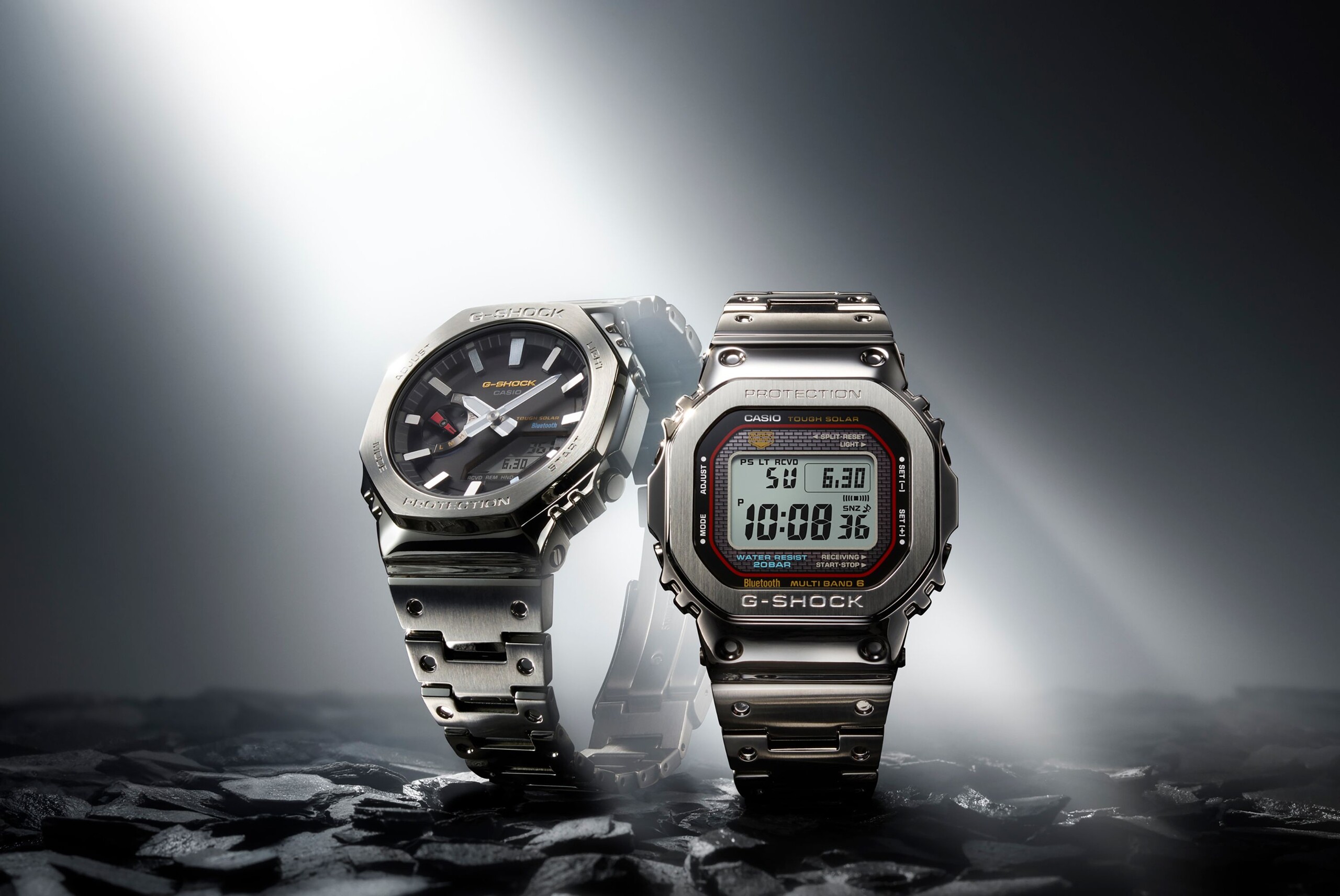 G-SHOCKのフルメタルシリーズが、初号機「DW-5000C」顔で登場！──GQ新着ウォッチ