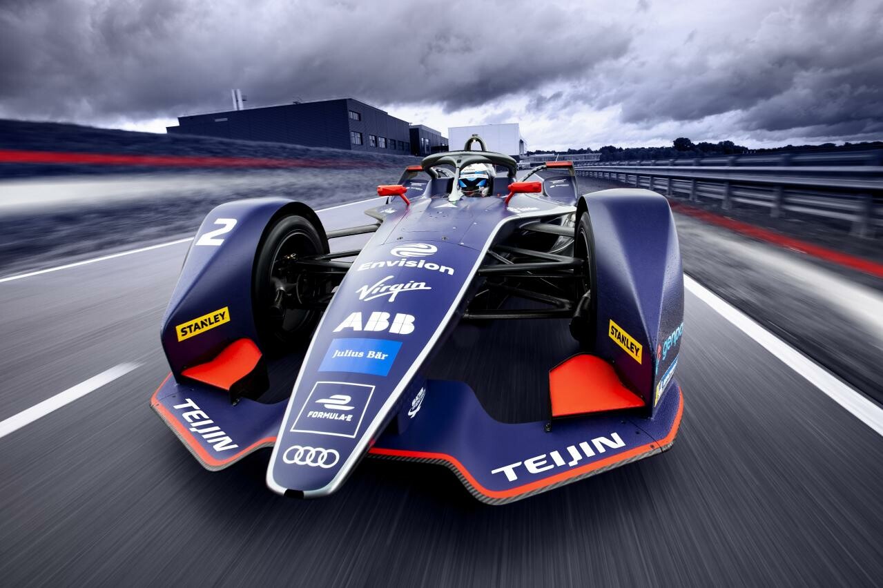 帝人：フォーミュラE「Envision Virgin Racing Formula E Team」を支援
