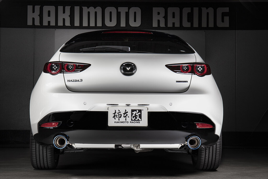 柿本改がMAZDA3用マフラーを発売」排気効率を向上させる車検対応 柿本改がMAZDA3用マフラーを発売」排気効率を向上させる車検対応