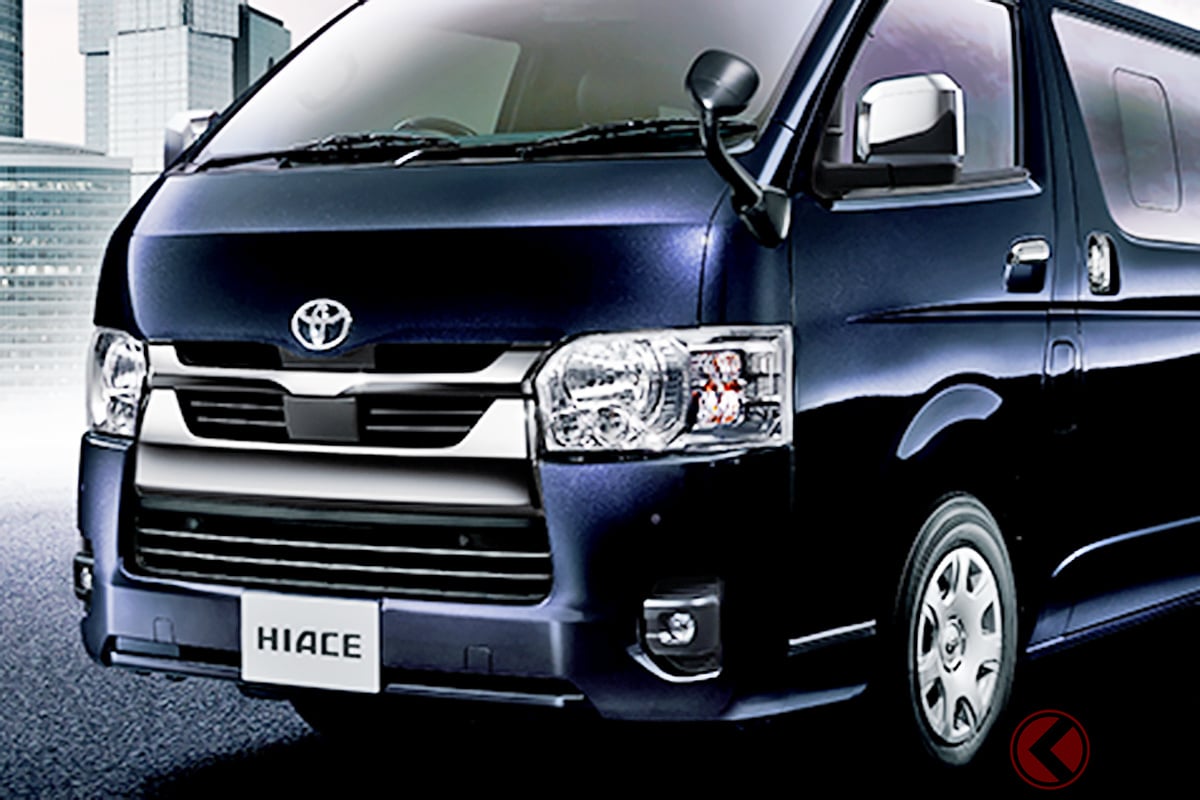 トヨタ「ハイエース」特別仕様車がスゴイ！ 全長4.7m級の