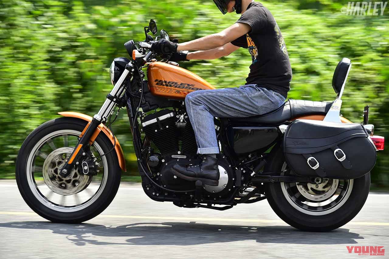 ハーレー スポーツスター8rのタイヤをメッツラー クルーズテックに換装してみた Webヤングマシン 自動車情報サイト 新車 中古車 Carview