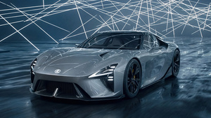 レクサスが次世代のBEVスポーツモデル「LFAコンセプト」を公開