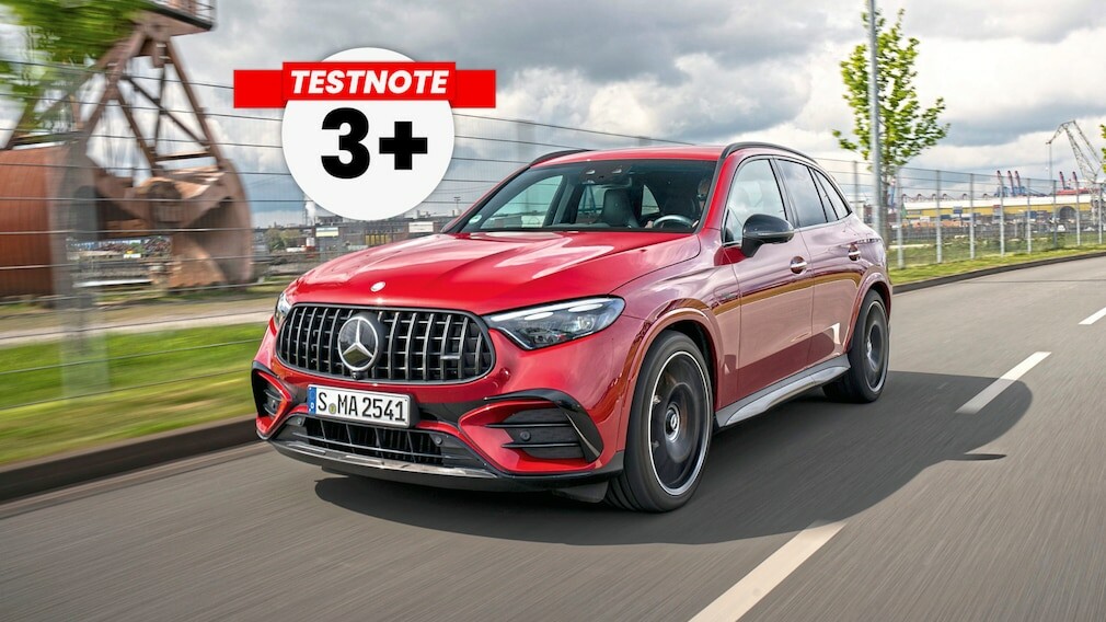 【初テスト】eブースト付き4気筒エンジン搭載の新型「メルセデスAMG GLC 63 Eパフォーマンス」を徹底テスト　20枚の画像と全情報！