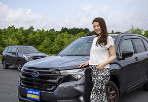 【黒木美珠クルマTALK】アウトドア大好きの私が愛車を「新型SUBARUフォレスター」に乗り換える理由