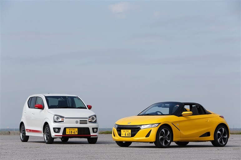 ホンダS660とアルトターボRSはどう違う？　清水和夫が解説