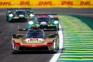 降格ペナルティで“フロントロウ独占”崩れる。38号車キャデラックは3番手スタートに／WECサンパウロ