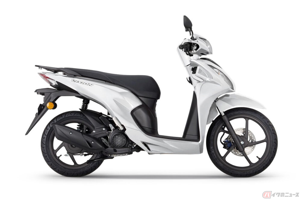 ホンダ Vision 110 21年モデル登場 軽量フレームやスマートキーなどでアップグレード バイクのニュース 自動車情報サイト 新車 中古車 Carview