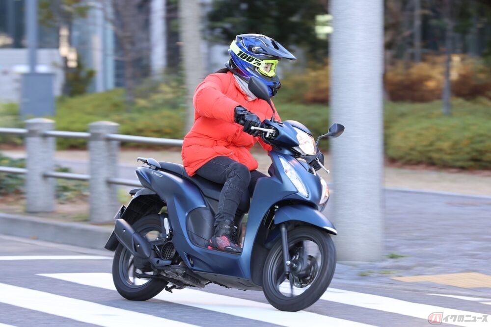 軽量コンパクトなホンダの原付二種スクーター「Dio110」に試乗 ...