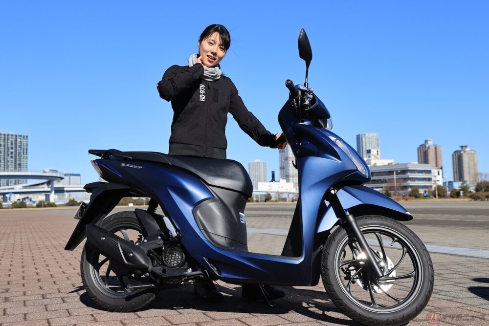 軽量コンパクトなホンダの原付二種スクーター「Dio110」に試乗 ...
