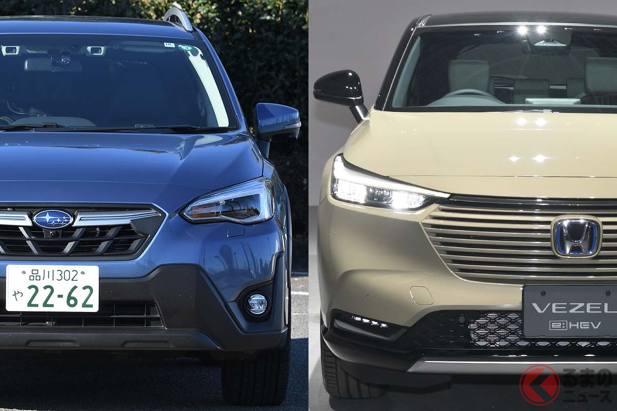 激戦の小型suv市場でホンダ新型 ヴェゼル はどう戦う スバル Xv との違いとは くるまのニュース 自動車情報サイト 新車 中古車 Carview