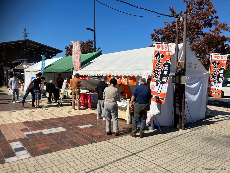 中央道恵那峡SA、「中津川・恵那 五平もち祭り」開催へ…10月12日・13日