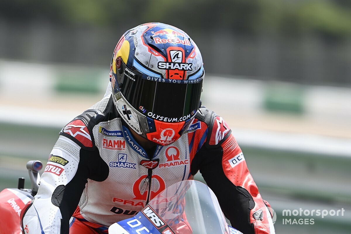 【MotoGP】ホルヘ・マルティン、FP3のクラッシュで負傷し予選・決勝は欠場へ。骨折の疑いも