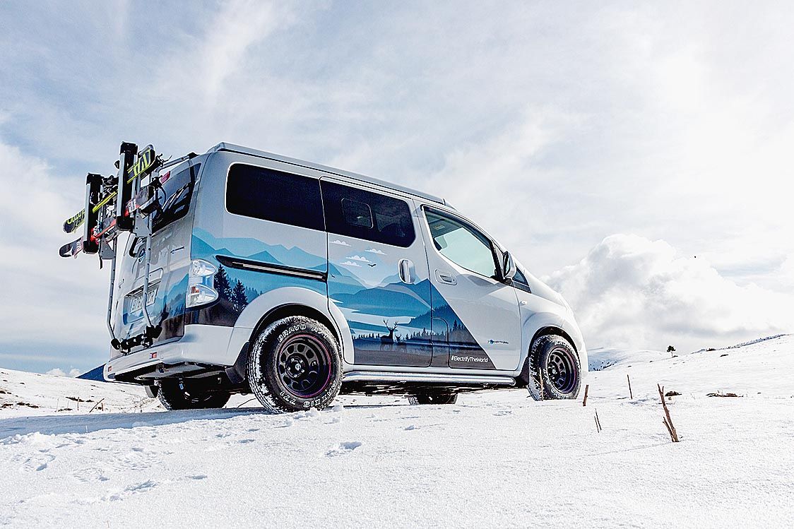 日産 欧州でe Nv0のコンセプトカー ウィンターキャンパーコンセプト 公開 日刊自動車新聞 自動車情報サイト 新車 中古車 Carview