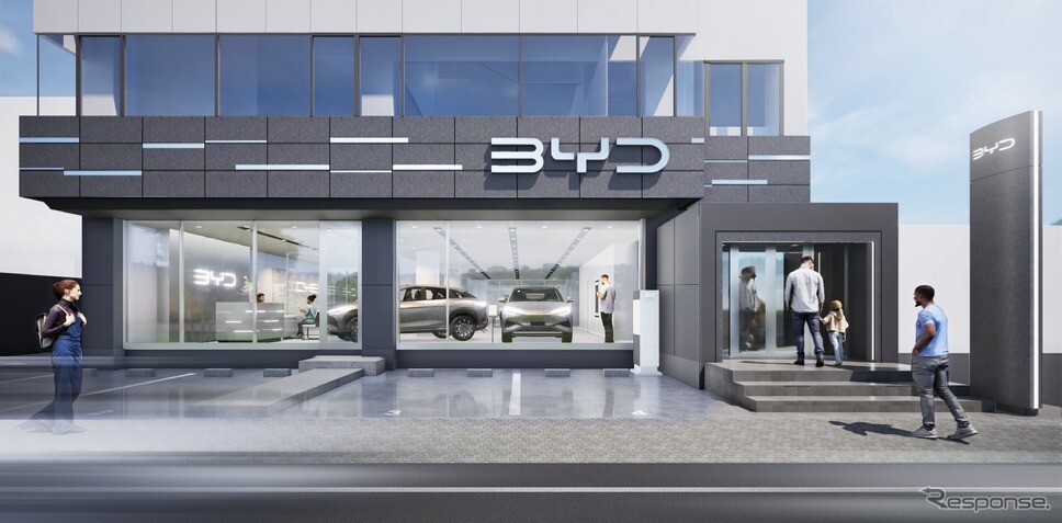 BYD、千葉県初の正規ディーラー「BYD AUTO 船橋」6月27日オープンへ