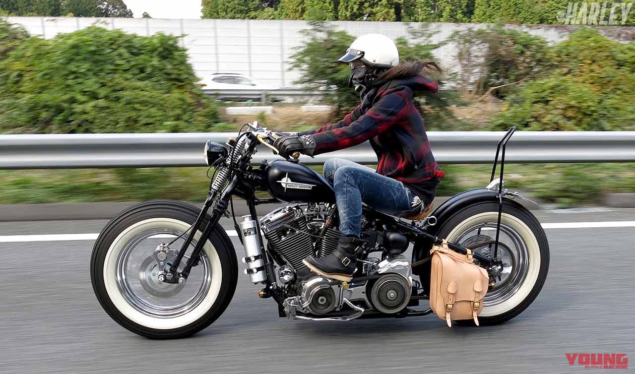 女性も乗りやすいオールドテイストなハーレー 99ボバーカスタム 遠藤自動車サービス Webヤングマシン 自動車情報サイト 新車 中古車 Carview
