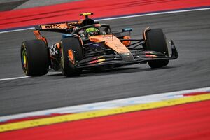 ノリス最速！　僚友ピアストリを0.1秒差で退ける。レッドブルはフェルスタッペン3番手、角田裕毅9番手｜F1オーストリアGP FP3