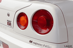 23年前のモデルなのに走行距離1万キロ！ 極上R34「GT-R」が米国オークションに登場 285台の限定車“Mスペック・ニュル”の驚くべき価値とは
