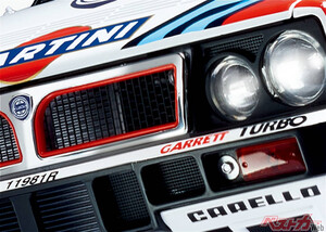 2026年はこいつを作れ!!　名車ランチア・デルタの1/8ミニカーキットがリアルすぎる!!