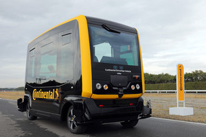 コンチネンタル 完全自動運転バスなど最先端技術を試乗