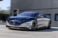 Sクラス級のEV「ビジョンEQS」　477psに　テスラ・モデルSに照準　メルセデス・ベンツ