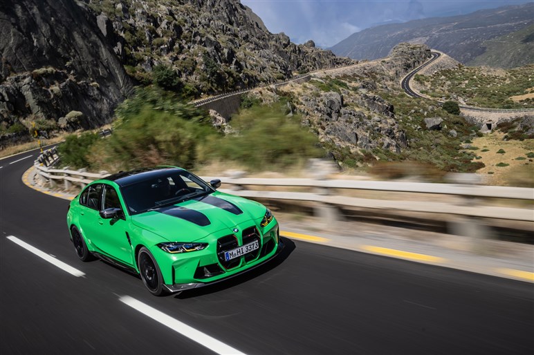 最強ファミリーカー降臨。軽量ハイパワーのM3 CS、30台限定で争奪戦は必至