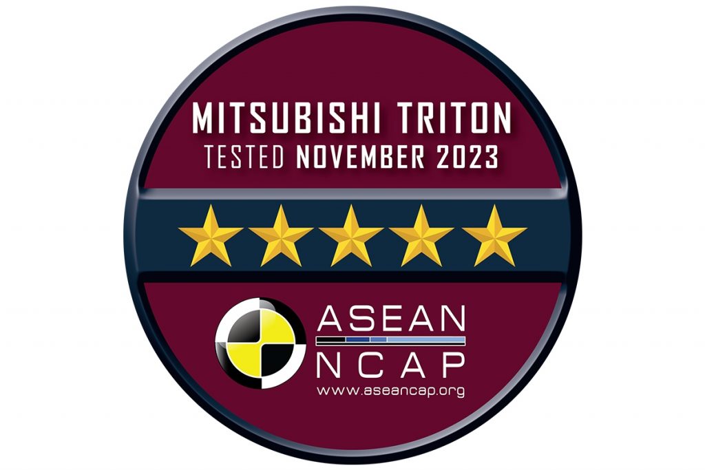 三菱 新型「トライトン」が安全性能評価ASEAN NCAPで最高評価を獲得