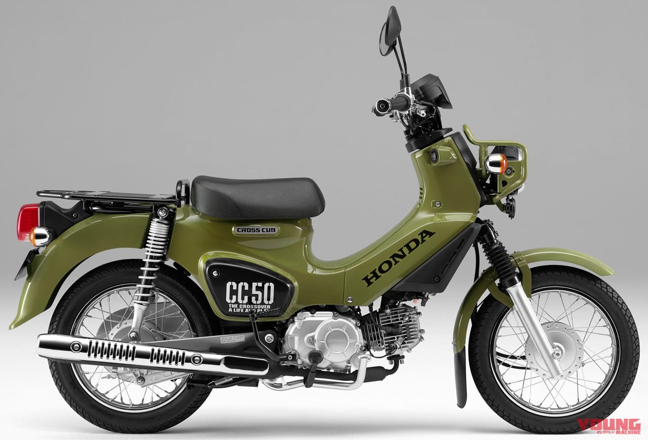 ホンダ21新車バイクラインナップ 50cc原付一種クラス クロスカブ スーパーカブetc Webヤングマシン 自動車情報サイト 新車 中古車 Carview