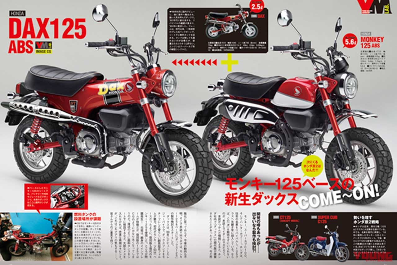 スクープ検証 ホンダ新型 ダックス125 本当に出る それとも出ない 答え合わせ Webヤングマシン 自動車情報サイト 新車 中古車 Carview
