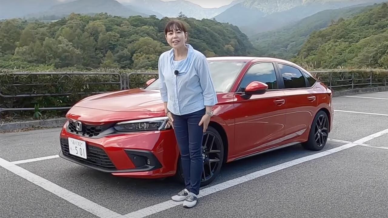 【動画】竹岡圭の今日もクルマと「ホンダ シビック」（2021年10月放映）