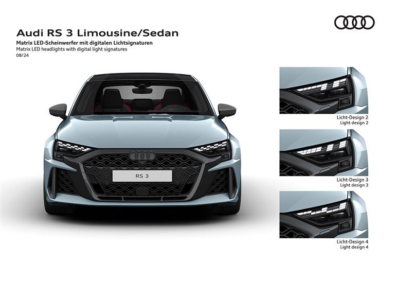 【ニュル最速を記録】新型アウディ「RS3」がドイツで発表。何が変わった？