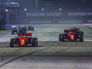 F1第15戦シンガポールGP、フェラーリ完全復活、3連勝を1-2で飾る、優勝はヴェッテル【モータースポーツ】