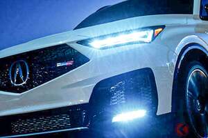 ホンダが“新“高級SUV「アキュラ MDX」発表！ 大排気量「V6ターボ」×10速AT搭載！ 顔が良すぎる「ビッグモデル」顔面進化！ タイプSもある「7人乗りSUV」メキシコに登場