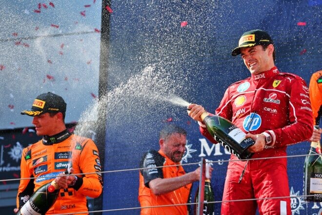 3位ルクレール「次のアップグレードでマクラーレンに近付きたい」4位ハミルトンはフェラーリのブレーキ問題解決を望む