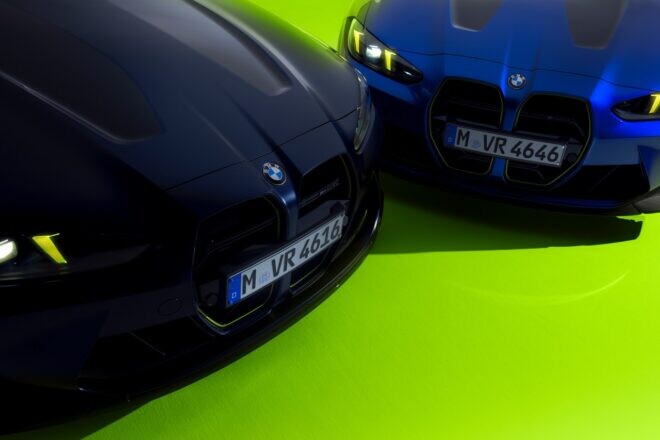 BMW、バレンティーノ・ロッシとのコラボモデル『M4 CS VR46』導入。各色1台の国内限定2台