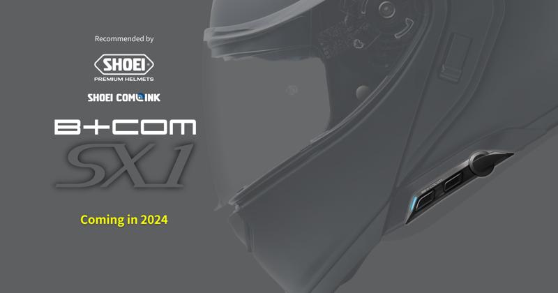 サイン・ハウスが B+COM シリーズの新製品「B+COM SX1」を発表！
