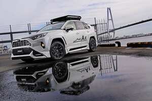 〈トヨタ・RAV4〉これならオンもオフも似合う!! 　RAV4で街も山もお洒落にいくなら、こんなホイールがいいんじゃない!?